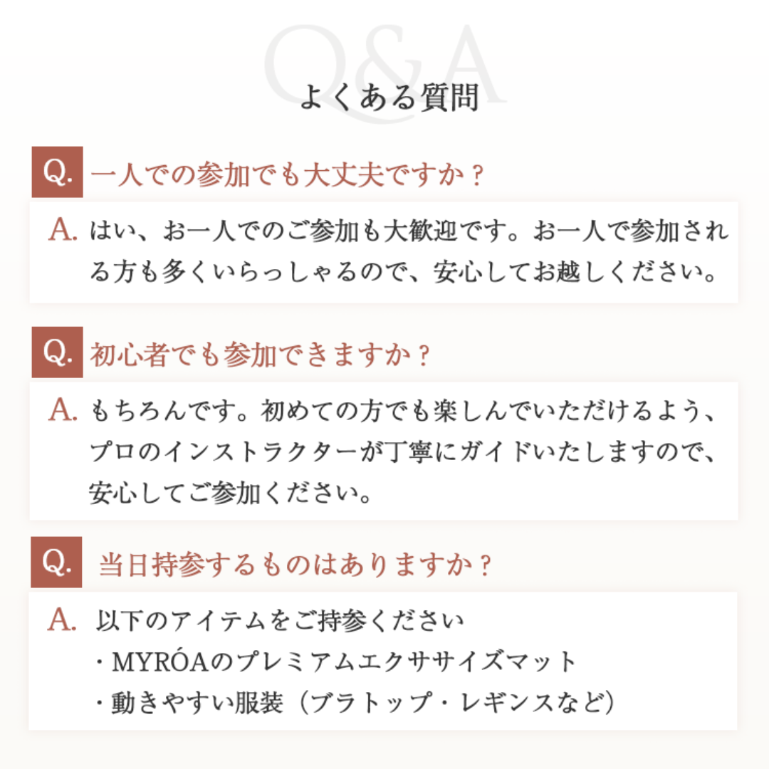 YOGA & JOURNALING 1DAY CLASS in OSAKA