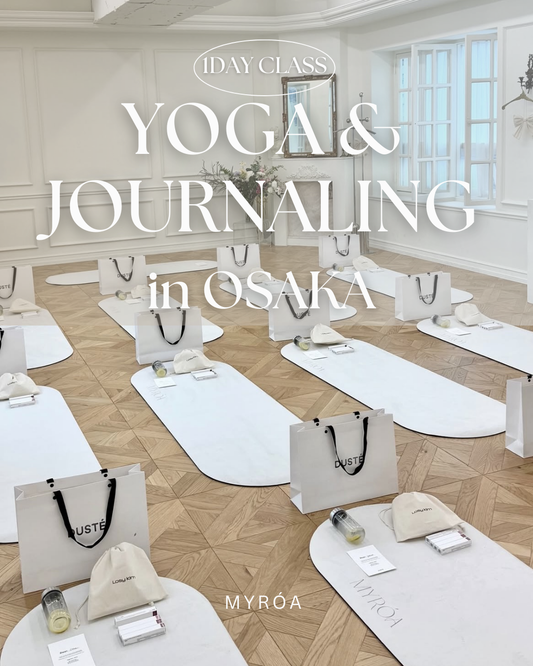 YOGA & JOURNALING 1DAY CLASS in OSAKA