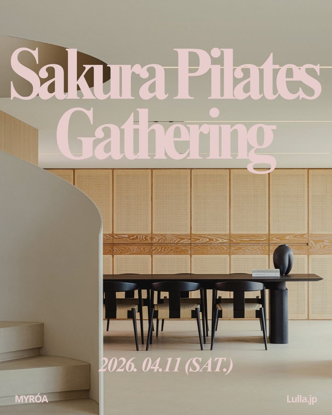 【満員御礼】Sakura Pilates Gathering 桜と海を感じる鎌倉ヴィラでのピラティスイベント